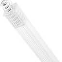 Earthtec 24 Inch Clear Adjustable Replacement Bathroom Towel Bar Rod Spring Loaded End Sturdy Plastic Wall Mount and for Kitchen Towel Storage Replacement Towel Bar for Ceramic Holder