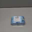 LaRibbons Christmas Wired Ribbon 2.5 inch Double Faced Blue Snowflakes and Striped Christmas Ribbon for Tree Garland, Wreath Bow, Xmas Crafts Decorations, 2 Rolls 10 Yards Total