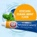 ARM & HAMMER Advance White Toothpaste, Teeth Whitening Baking Soda Toothpaste with Stain Defense Technology and Fluoride, Clean Mint Flavor, 6.0 Oz 2 Pack EXP: 11-2025