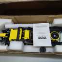 VEVOR 2.5 Ton Low Profile, Heavy-Duty Steel Racing Floor Jack with Single Piston Lift Pump, Lifting Range 3.35"-14.96"