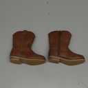 ICEBIRDS Girl's Western Cowboy Boots, Toddler Little Big Kids Western Riding Shoes 7