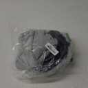 Hanes Men's Tank Top Undershirt Pack, Cool & Breathable Cotton, Moisture-Wicking Ribbed Tanks for Men, Multi-Pack (Large, Black/Grey)