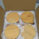 Overnight Oats Containers with Lids,16oz Overnight Oats Jars 4 Pack, Oatmeal Cups,Meal Prep Containers,Glass Meal Prep Containers with Lids,China Pudding Jars