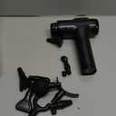 Massage Gun, Muscle Massage Gun for Athletes Handheld Electric Deep Tissue Back Massager, Percussion Massage Device for Pain Relief with 30 Speed Levels 9 Heads Black