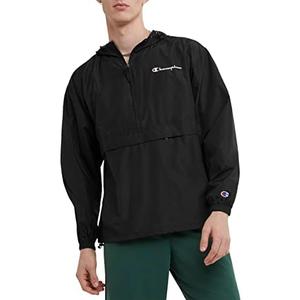Champion Men's Jacket, Stadium Full-zip Jacket, Wind Resistant, Water Resistant Jacket for Men Size M