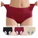 Washable Incontinence and Post partum Underwear, Bladder Leak Panties, Non-Disposable Period, Menstrual Absorbent Brief, 4XL