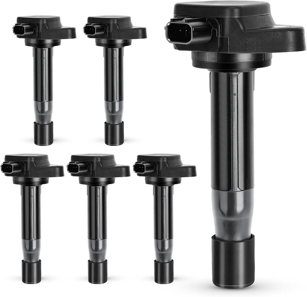 UF603 Ignition Coil Pack Compatible with 2008-2012 HONDA Accord,2008-2017 Honda Odyssey,2012 Honda Crosstour/2009-2012 Acura Rl,2009-2014 Acura Tl,2010-2014 Acura Tsx Replaces# C1624 5C1681 (set of 6)