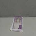 Samsung Galaxy S21 FE Phone Case,for S21 Fan Edition Mobile Phone Case for Women and Girl, Glitter Butterfly Floral TPU Protective Cover with Kickstand+Strap for Samsung S21 Fe (Purple)