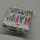 Happy Birthday Decorations: Happy Birthday Party Supplies Set with Birthday Dots Design- Includes Disposable Paper Birthday Plates and Napkins, Cups, Tablecloth, and Banner for Boys/Girls, Serves 25.