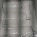 White Flameless Pillar Candles with Remote, Halloween LED Candles Battery Operated, Real Wax Flickering Electric Candles Set of 3