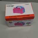 Balloon Pump Electric Party Decorations - Electric Balloon Pump for Balloon Arch Kit, Portable Dual Nozzle Balloon Inflator (Rose Red)