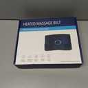 Cordless Heating Pad for Back Pain Relief, Heated Back Belt Abdomen Warmer Lumbar Support, Lumbar Massaager with Heat (Gray)