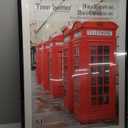 MCS Trendsetter 28x40 Poster Frame, Display Pictures 24x36 With Mat or 28x40 Without Mat, Vertical & Horizontal Wall Hanging Large Picture Frame for Photos & Posters, Black (1-Pack)