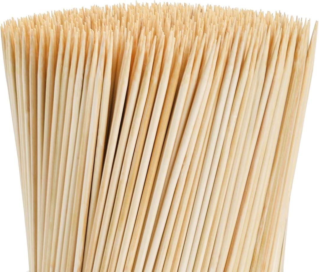 1000 x 1000 Pack Bamboo Skewers 8In