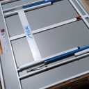 STIGA Outdoor Table Tennis Table All-Weather Waterproof Aluminum Ping Pong Table with Net & Post, QuickPlay Assembly, 108" L x 60" W x 30" H