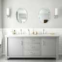 18x24 Inch Bathroom Mirrors for Over Sink, Frameless Mirrors for Wall