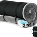 Sinweek Memory Foam Camping Mattress CertiPUR-US Waterproof Portable Roll Up Mattress for Adults Cot Mattress Car Van Sleeping Mat Pad with Carrying Bag (Cot (72*24*3"))