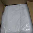 10-Pack 6ft White Spandex Table Covers for Rectangle Standard Folding Tables - Wrinkle Resistant Stretch Tablecloths - Ultimate Fitted Table Protector for Parties, Banquet, Wedding