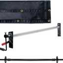7'x12' Dump Trailer Tarp Kit, with Rear Anti-Sail Bow Set (with Tarp)