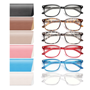 NOVIVON 6 Pack Reading Glasses for Women, Reading glasses men, Blue Light Blocking Readers, Computer eye glasses, Cheaters, +1.25