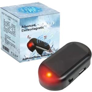 Advanced Electromagnetic Antifreeze Snow Removal Device,Electromagnetic Molecular Interference Antifreeze Snow Removal Instrument,Microwave Car Deicer Antifreeze,Fast and Efficient Snow Removal (1PACK)