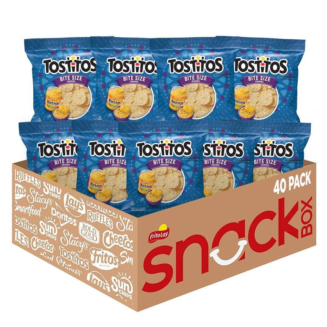 Tostitos, Bitesize Rounds, 1 Ounce (Pack of 40). BBD September/05/2025