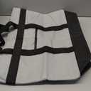 Insulated Reusable Tote Bag for Grocery Shopping for Women/Men, Pizza/Food Delivery Bag to Keep Food Cold/Hot for Uber Eats/Doordash/Grubub, Cooler Bags for Travel/Beach/Picnic, Cooler Bag, Grey (Non-Waterproof)