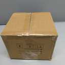 Bumobum 12 oz Glass Mason Jars with Lids, Glass Container with Acacia Wood Airtight Lid, Wide Mouth Canisters for Chia Pudding Loose Tea Coffee Meal Prep Parfait Salad Snacks Yogurt Spice, 4-Pack