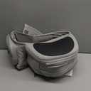 Momcozy Baby Carrier with Hip Seat, 2-in-1 Forward-Facing Carry for Active Babies, Detachable Hands-Free Carrier up to 44lbs, Breathable Infant Carrier Fits Waist Sizes up to 45 Inches, AirMesh Grey