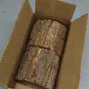 Tofficu Log Wood Pen Holder 4.92X4.33X4.33In Rustic Desktop Pencil Organizer 2-Pack for Office Supplies Makeup Brush Storage and Home Desk Accessories