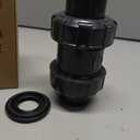 PVC True Union Check Valve, 1'' Slip Swing Full Port Utility Valve for Backflow Prevention