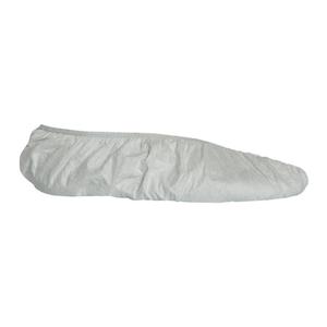 Dupont TY450SWH00020000 Tyvek Shoe Cover, 5" High, Serged Seam, Size 00, White (Pack of 200)
