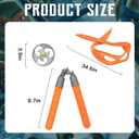 Superhero Turtle Cosplay Costume props Children's Turtle toys for birthday parties Halloween Christmas gifts (Orange)