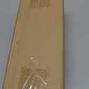 Gold Toilet Brush and Holder Set, Stainless Steel Toilet Brush for Bathroom,Heavy Duty Gold Toilet Bowl Brush and Holder,Deep Cleaning Modern Toilet Cleaner Brush -Space Saving, Covered Brush, Durable