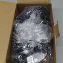 Brightown Outdoor String Lights 29 Feet G40 LED Patio Lights, Plug-in, 13 Plastic Edison Bulbs(1 Spare), Waterproof Connectable Hanging Light for Backyard Porch Balcony Party Decor, E12 Base, Black