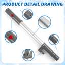 Vacuum Extension Wand Attachment Compatible With Shark Navigator Lift-Away NV350 NV351 NV352 NV355 NV356e NV357 NV358 NV360 NV390 NV391 NV392 UV440 Vacuum Cleaner Replacement Parts