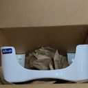 Squatty Potty Simple Curve Bathroom Toilet Stool 7" White