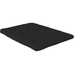 DHP Eve 6 Inch Thermobonded High Density Polyester Fill Futon Mattress, 6 in, Black