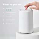 Frida Baby 3-in-1 Baby Air Purifier for Allergy Relief, Sound Machine for Sleeping + Nightlight, HEPA Filter Purifier for Bedroom with 3 Fan Speeds, Easy-Change Filter, Auto-Off Timer