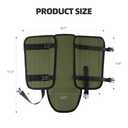 wasserflux Snake Gaiters for Hiking & Outdoor Work – Waterproof, Adjustable Leg Guards with 500D Oxford & 3-Layer Nylon, Durable Outdoor Leg Protection for Men & Women, Olive