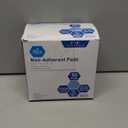 MED PRIDE Sterile Nonstick Pads for Wound Care, Absorbent Non-Adherent, Painless Removal, Individually Wrapped (3x8 Inch (Pack of 50))