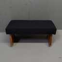 Meditation Bench (Zen Black), Seiza, Sustainable Acacia Wood with Curved Bottom Edges for The Perfect Posture, Meditation Stool, Prayer Bench, Meditation Chair, Yoga Stool