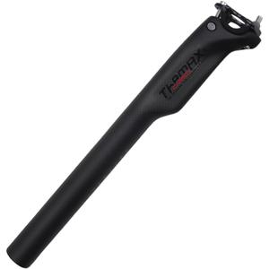 Alfa Pasca Mountain Bike Dropper Seatpost Carbon Road Bike Seatpost MTB Seatpost 3K Glossy/Matte 27.2/30.8/31.6X350/400mm