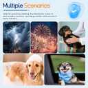 Dog Ear Muffs & Swim Cap and No Shake Ear Wrap for Bathing, Hematoma, Drying & Noise Anxiety Relief - Elastic Waterproof Ear Protection with Calming Hoodie for Grooming (Small, Blue)