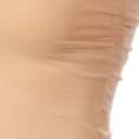 MixMatchy Women's Tube Top with Built-in Bra, Double Layered Strapless Bandeau Top, Y2K Side Ruched Casual Tops (L)