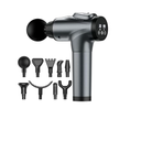 Massage Gun, Muscle Massage Gun for Athletes Handheld Electric Deep Tissue Back Massager, Percussion Massage Device for Pain Relief with 30 Speed Levels 9 Heads,Father's Day Gifts