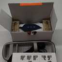 Charge 6 Portable Bluetooth Speaker | IP68 Waterproof, DustProof, and DropProof, Outdoor Wireless Audio | 28Hrs Playtime Megen Hardshell Protection Case (Blue)