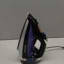 Hamilton Beach Steam Iron for Clothes & Garment Steamer with Smooth Press Stainless Steel Soleplate, 1200 Watts, 8 Retractable Cord, Black (14214)