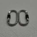Oak-Sports Caribeener Clips,Climbing Carabiner(25kn=5600lbs),Heavy Duty Carabiner Clip,Multipurpose for Rigging, Ropes, Hammocks, Not Suitable for Pull-up Bars(2pack)