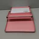 SEEKIND Storage Box, Decorative Storage Bins with Lid,3 in 1 Set,Plastic,with Handles,Press-Stud Fastening,Moisture-Proof,Foldable for Space Saving Storage,for Clothes, Cosmetic,Blankets (Grey)